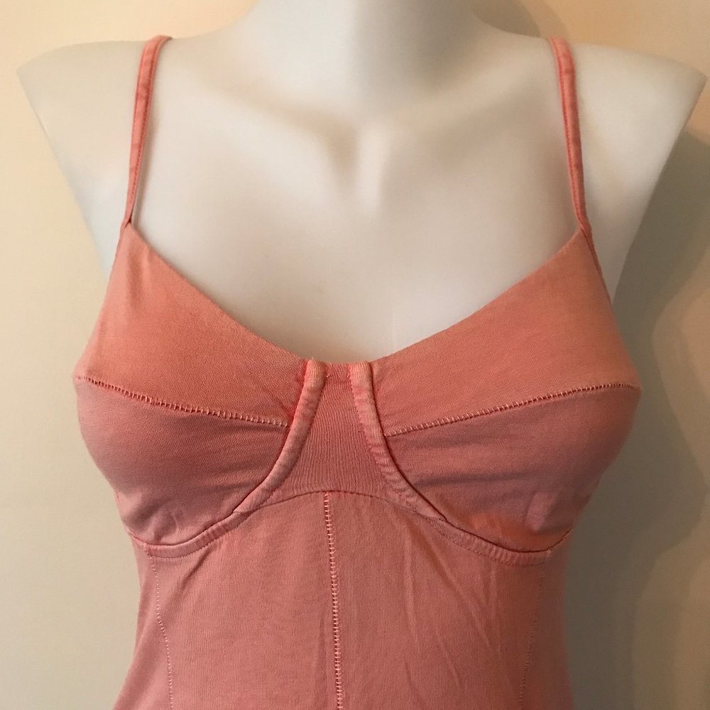 Aritzia Wilfred Noho Bustier Cami Camisole Tank Bra Top Adjustable Strap Sz M - Picture 3 of 14